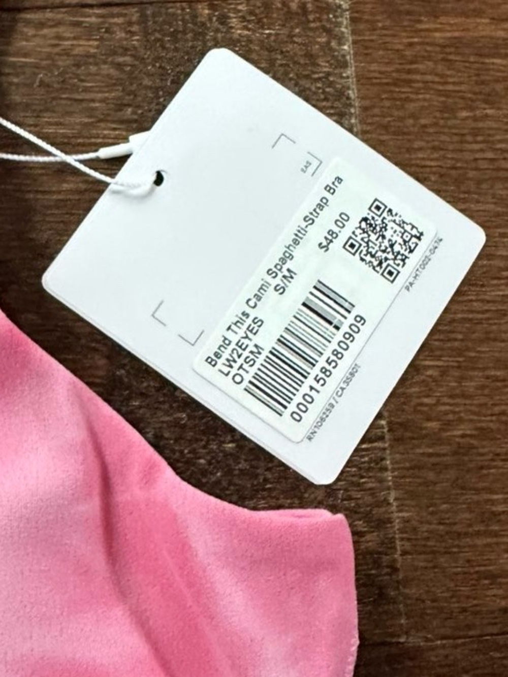 Lululemon Bend This Cami Spaghetti-Strap
Bra smooth wash strawberry size S/M-NWT - Picture 9 of 14